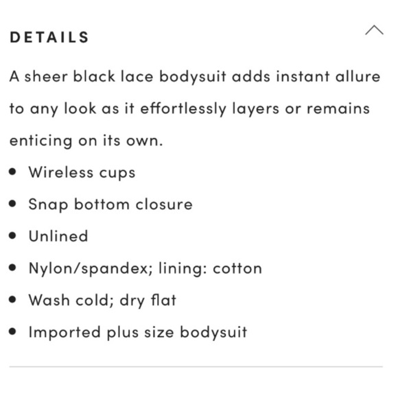 TORRID NWT - BLACK LACE & MESH STRAPPY BODYSUIT - Picture 5 of 5